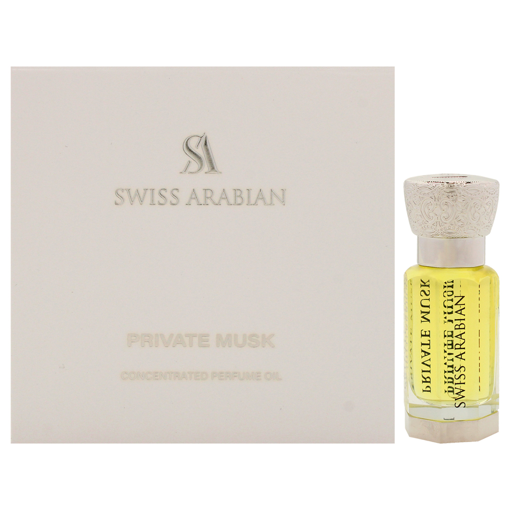 Private Musk by Swiss Arabian for Unisex - 0.4 oz Parfum Oil (Mini)